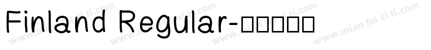 Finland Regular字体转换